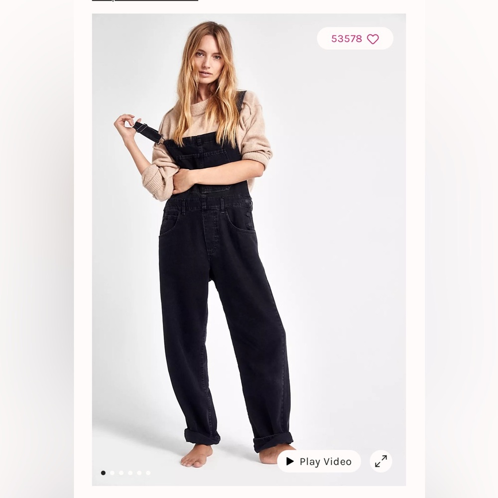 We the free , Free People Ziggy overalls